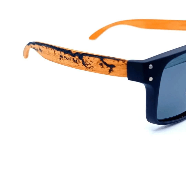 Lunettes de soleil polarisé UV 400 en hêtre 
