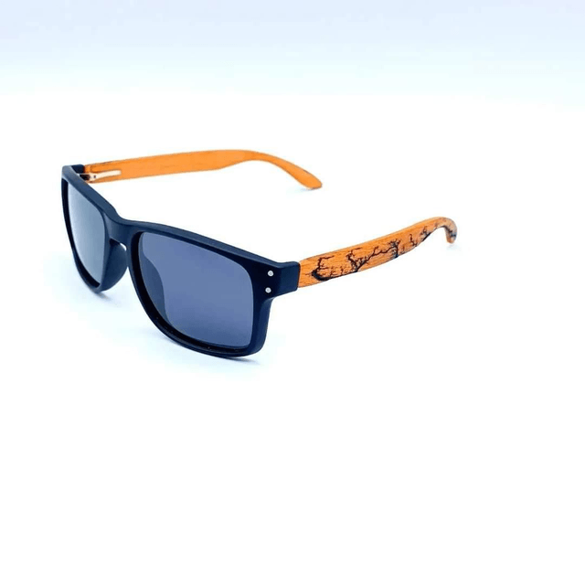 Lunettes de soleil polarisé UV 400 en hêtre 